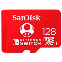 MEMORIA SANDISK 128GB MICRO SDXC NINTENDO SWITCH 100MB/S 4K FULL HD U3 V30 MEMORIA SANDISK 128GB MICRO SDXC NINTENDO SWITCH 100MB/S 4K FULL HD U3 V30